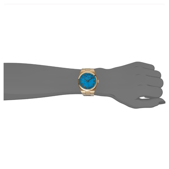 Michael Kors turquoise gold Channing watch - Picture 2 of 11